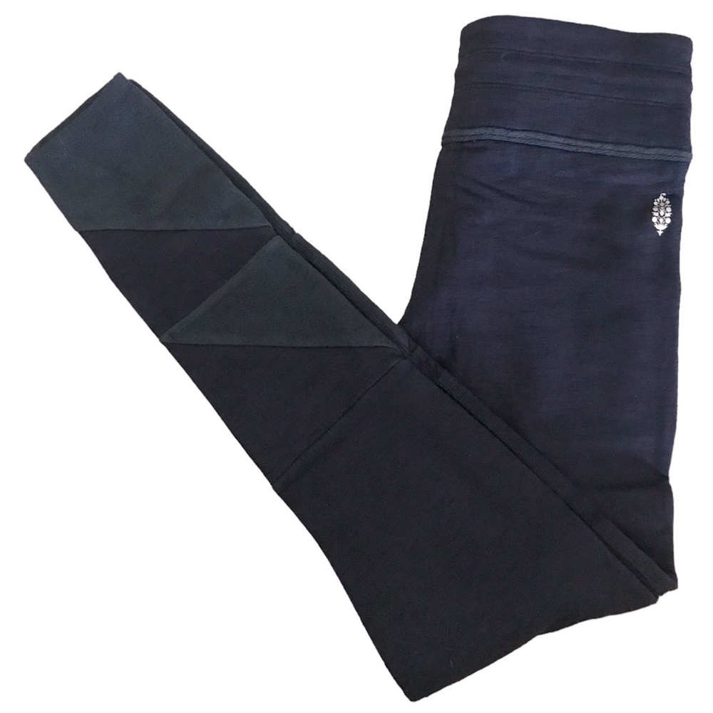 Free People Movement Kyoto Leggings Navy Size XS Extra Small New with Tags
